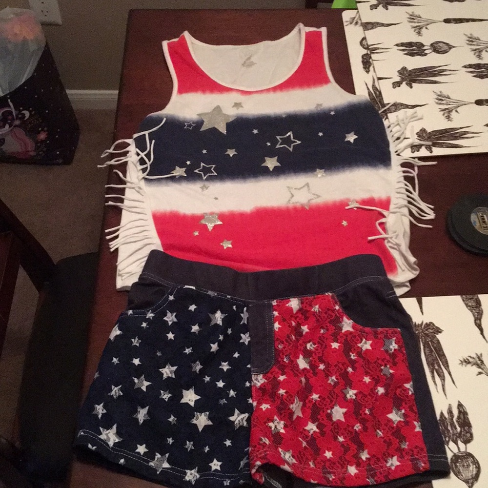 4th of July girl outfit